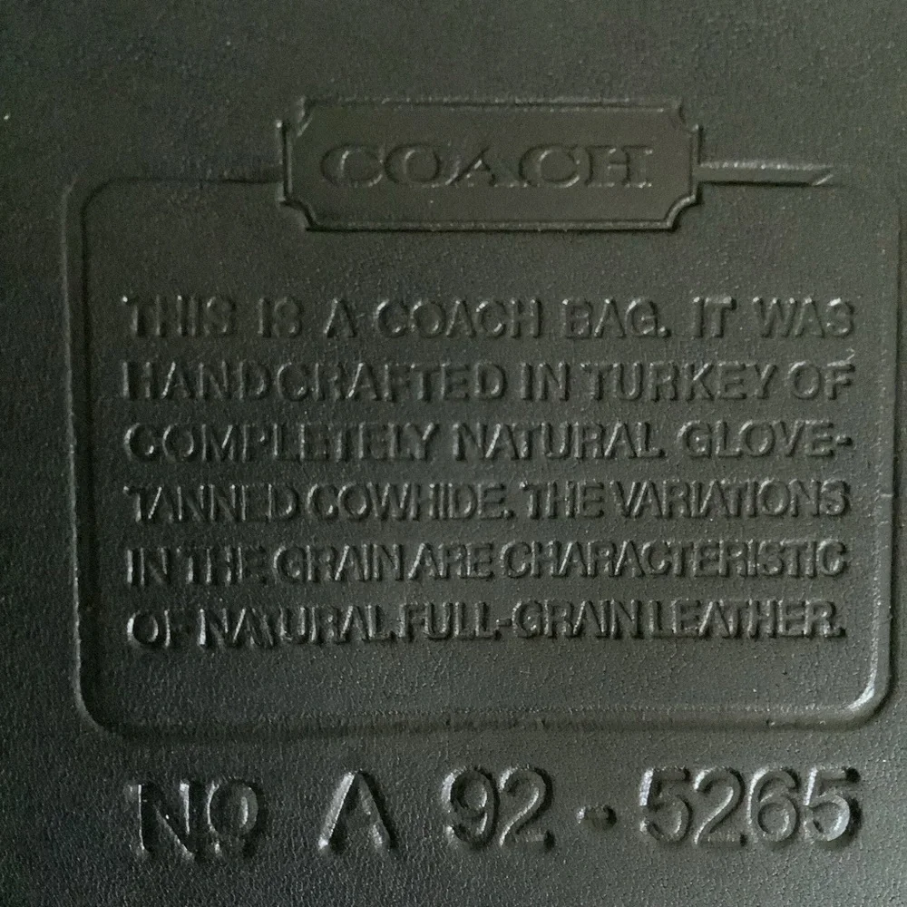 Coach Large Brief Case Tote - Picture 6 of 16